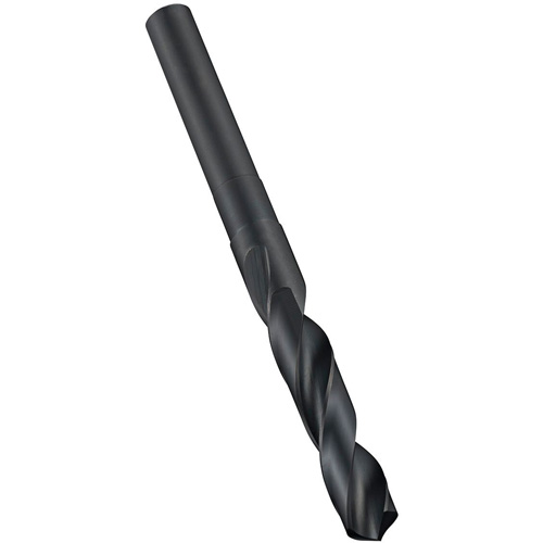 Reduced Parallel Shank Drill Bit, 55/64", High Speed Steel, 3" Flute, 118° Point Equipment World