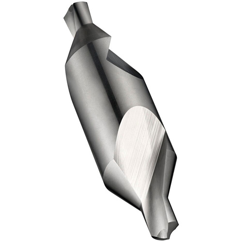 Bright Finish Combined Drill & Countersink, 4 mm Small Diameter, 10 mm Large Diameter, High Speed Steel Equipment World