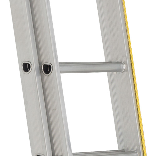 Industrial Heavy-Duty Extension Ladders, 300 lbs. Cap., 13' H, Grade 1A Equipment World