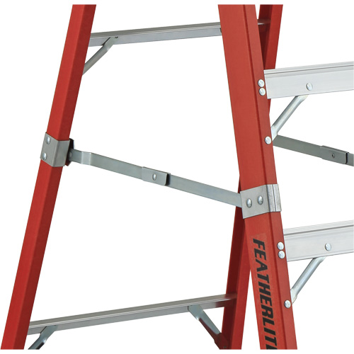 Industrial Extra Heavy-Duty Platform Stepladder (6500 AA Series), 8', 375 lbs. Cap. Equipment World