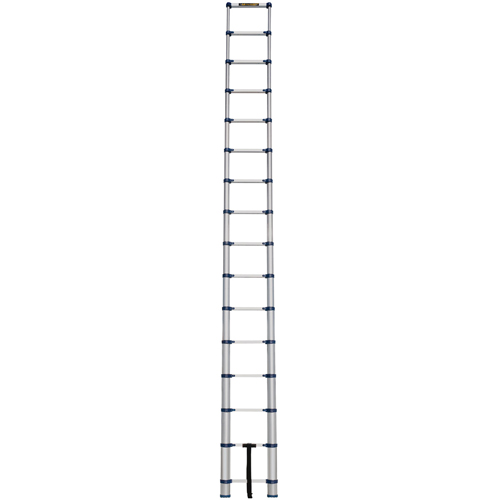 Telescopic Ladder, 3' - 15.5', Aluminum, 250 lbs. Capacity, Type 1 Equipment World
