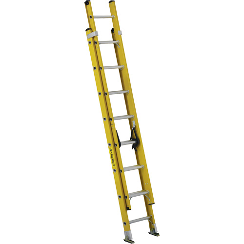 Industrial Heavy-Duty Extension Ladders (6900 Series), 300 lbs. Cap., 13' H, Grade 1A Equipment World