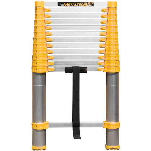 Telescopic Ladder, 3' - 12', Aluminum, 250 lbs. Capacity, Type 1 Equipment World