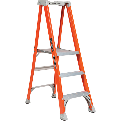 Industrial Heavy-Duty Pro Platform Stepladders (FXP1700 Series), 3', 300 lbs. Cap. Equipment World