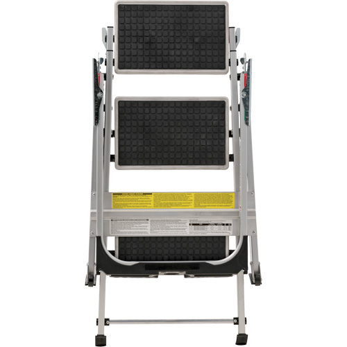 Tilt & Roll Step Stool Ladder, 3 Steps, 34" x 22" x 50.75" High Equipment World