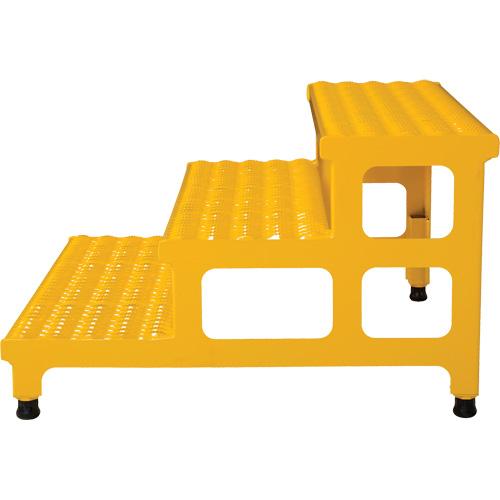 Adjustable Step-Mate Stand, 3 Step(s), 36-3/16" W x 33-7/8" L x 22-1/4" H, 500 lbs. Capacity Equipment World