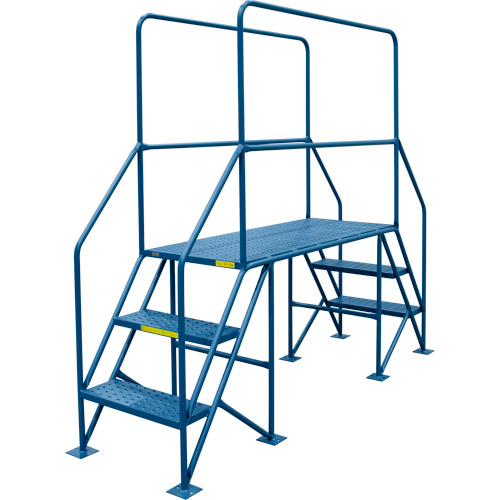 Crossover Ladder, 35-1/2" Overall Span, 31-1/2" H x 22" D, 22" Step Width Equipment World
