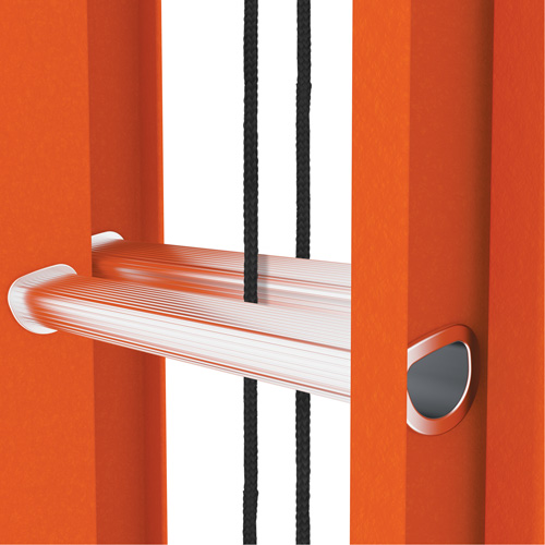 BuildMan&reg; Extension Ladder, 300 lbs. Cap., 32' H, Grade 1A Equipment World