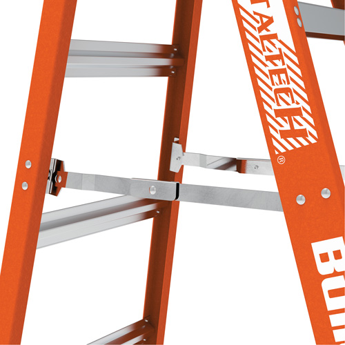Step Ladder, 6', Fibreglass, 375 lbs. Capacity, Type 1AA Equipment World