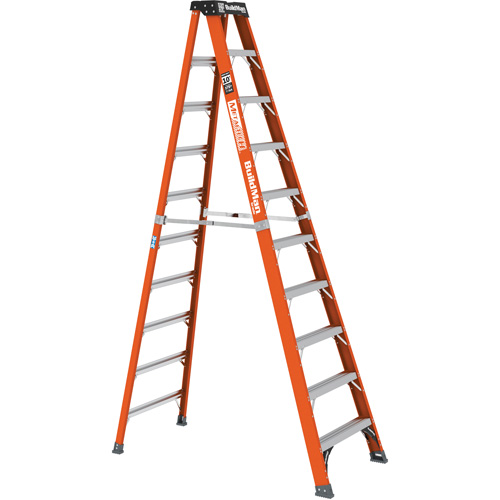 Step Ladder, 10', Fibreglass, 375 lbs. Capacity, Type 1AA Equipment World