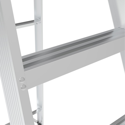 Step Ladder, 8', Aluminum, 225 lbs. Capacity, Type 2 Equipment World