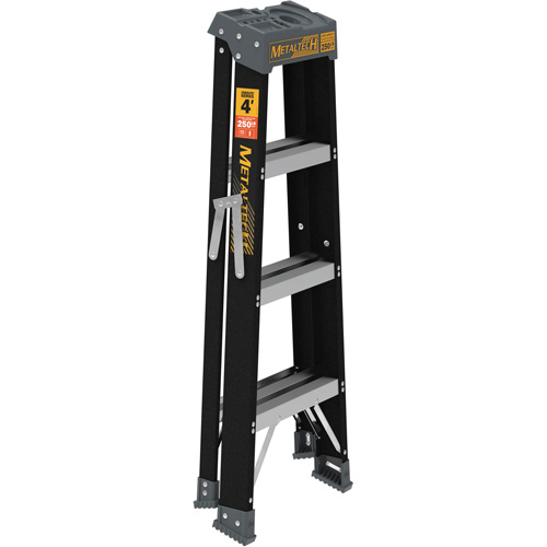 Step Ladder, 4', Fibreglass, 250 lbs. Capacity, Type 1 Equipment World