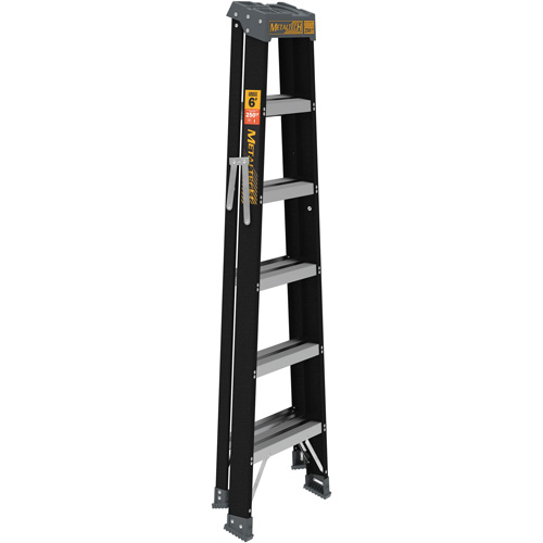 Step Ladder, 6', Fibreglass, 250 lbs. Capacity, Type 1 Equipment World