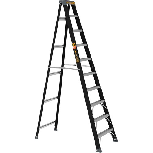 Step Ladder, 10', Fibreglass, 250 lbs. Capacity, Type 1 Equipment World
