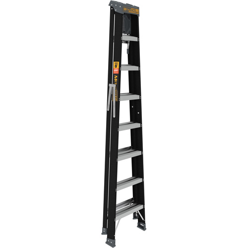 Step Ladder with Paint Tray, 8', Fibreglass, 250 lbs. Capacity, Type 1 Equipment World