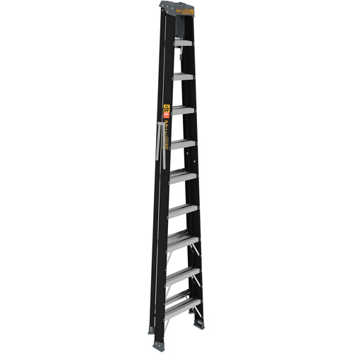 Step Ladder with Paint Tray, 10', Fibreglass, 250 lbs. Capacity, Type 1 Equipment World