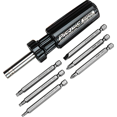 Sixpac Plus Multi-Bit Screwdrivers Equipment World