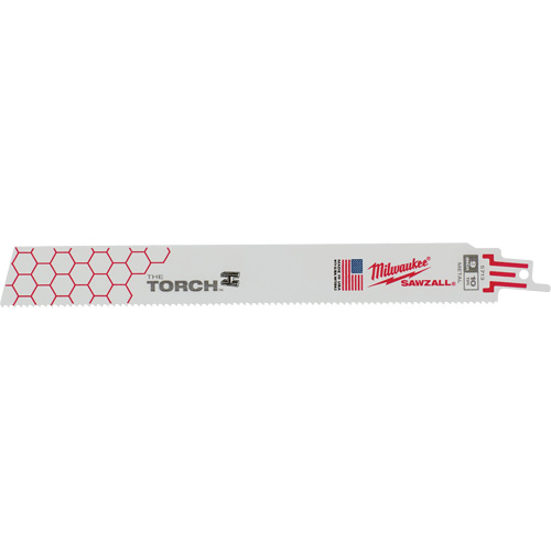 The Torch Sawzall&reg; Blades, Bi-Metal, 10 TPI, 9" L x 1" W Equipment World