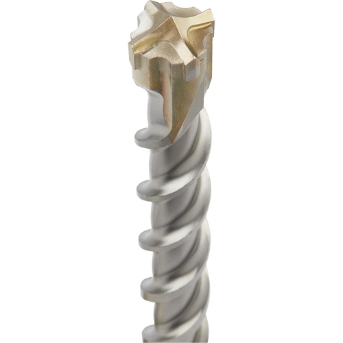 MX4 4-Cutter SDS-Plus Rotary Hammer Drill Bit, 1", SDS-Plus Shank, Carbide Equipment World