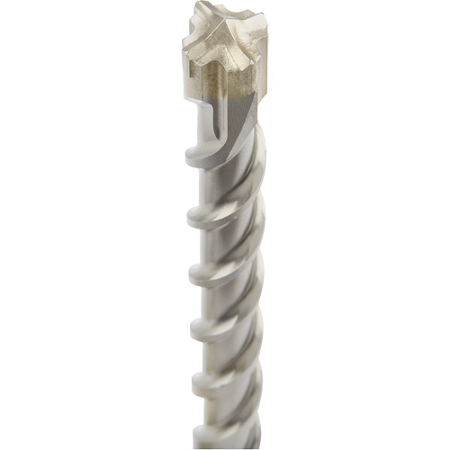 MX4 4-Cutter SDS-Plus Rotary Hammer Drill Bit, 1", SDS-Plus Shank, Carbide Equipment World