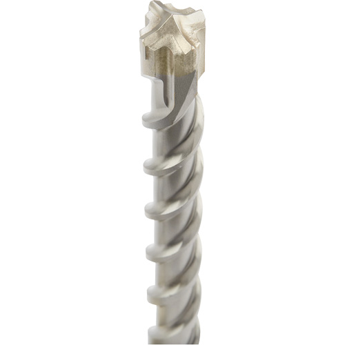 MX4 4-Cutter SDS-Plus Rotary Hammer Drill Bit, 1-1/8", SDS-Plus Shank, Carbide Equipment World