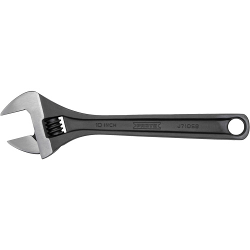 Adjustable Wrench, 10" L, Black Oxide Equipment World