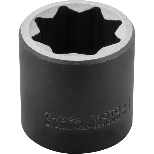 Socket, Impact, 1", 1/2" Drive, 18 Points Equipment World