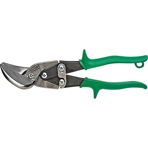 Metalmaster&reg; Offset Snips, 1-1/4" Cut Length, Straight/Right Cut Equipment World