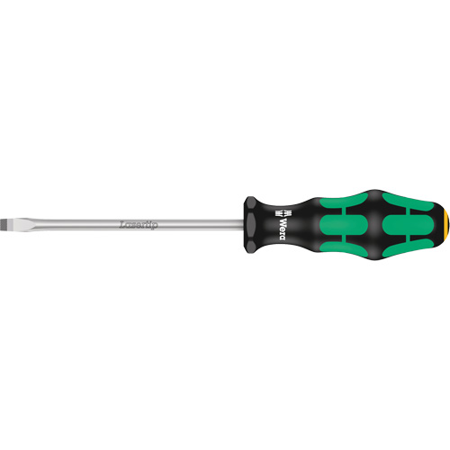 Tapered Slotted Screwdriver, 1.0 mm, 5-1/8" L, Plastic Handle Equipment World