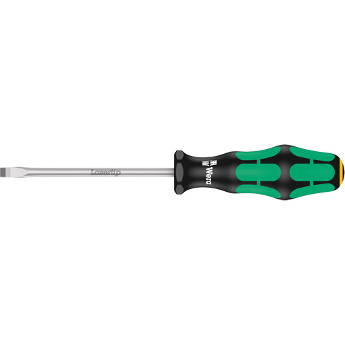 Tapered Slotted Screwdriver, 1/2", 10/1/2" L, Plastic Handle Equipment World