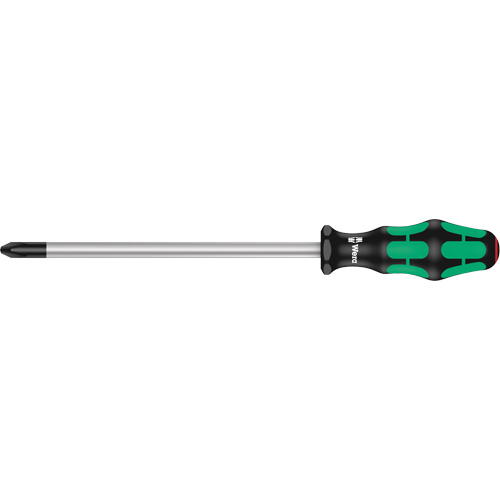 Phillips Screwdriver, #4 Tip, Round, 12-3/16" L, Plastic Handle Equipment World
