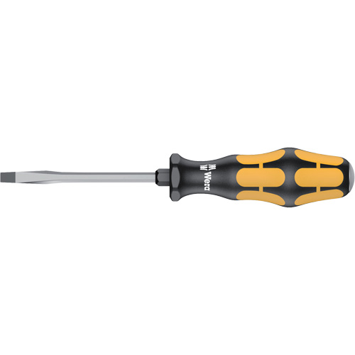 Slotted Demolition Screwdriver, 3/16", 7-3/8" L, Plastic Handle Equipment World