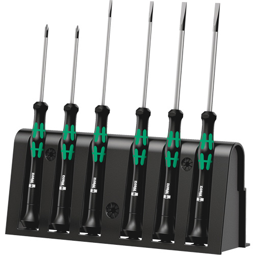 Micro Series Screwdriver Set with Rack, 6 Pcs. Equipment World