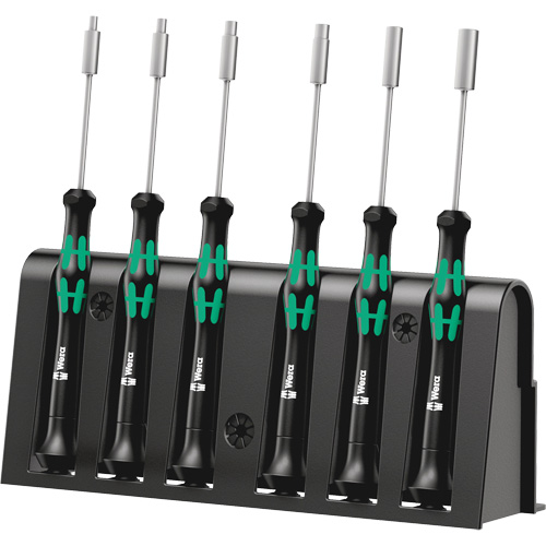 Micro Series Nut Driver Set, 6, Non Magnetic, Metric Equipment World