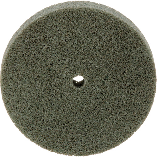 Standard Abrasives 500 Series Soft Density Unitized Wheels, 3" x 1/2", 1/4" Arbor, Medium Grit, Aluminum Oxide Equipment World