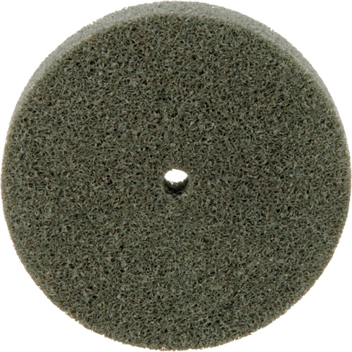 Standard Abrasives 500 Series Soft Density Unitized Wheels, 3" x 1/2", 1/4" Arbor, Medium Grit, Aluminum Oxide Equipment World