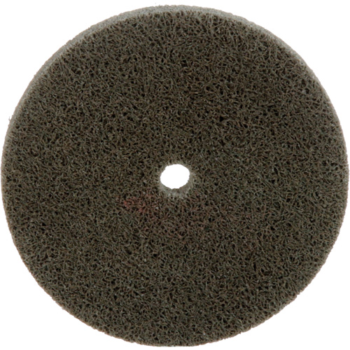 Disque unitaris&eacute; Standard Abrasives, 3" x 1/4", Arbre de 1/4", Grain de Fin, Oxyde d'aluminium Equipment World