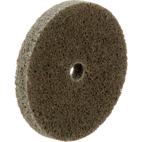 Standard Abrasives Unitized Wheel, 2" x 1/4", 1/4" Arbor, Medium Grit, Aluminum Oxide Equipment World