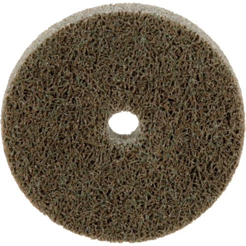 Standard Abrasives Unitized Wheel, 2" x 1/4", 1/4" Arbor, Medium Grit, Aluminum Oxide Equipment World