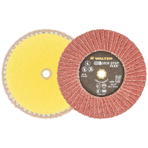 QUICK-STEP FLEX, 5" x Type 29, 40 Grit, Aluminum Oxide Equipment World