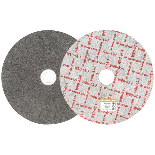 Blendex U Finishing Wheel, 6" Dia., 6SF Grit, Silicon Carbide Equipment World