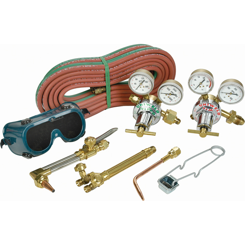 Ensemble de soudage au gaz Uniweld All American, Coupe jusqu'&agrave; 1/2" Equipment World