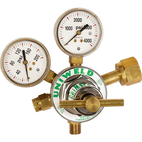 Medium-Duty Single Stage Regulator, Oxygen, CGA540 Inlet Equipment World