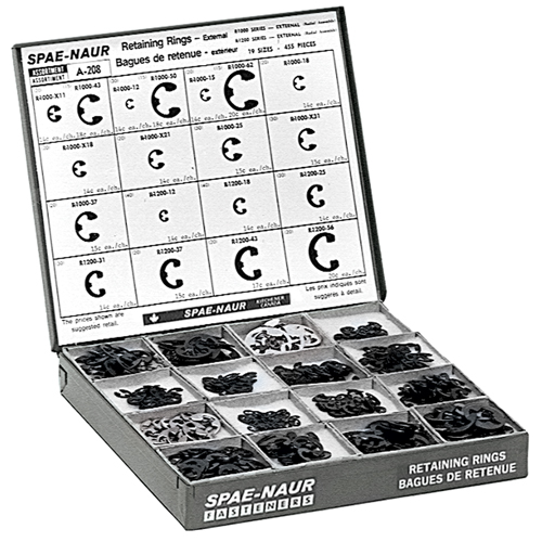 External Retaining Ring Assortments Equipment World