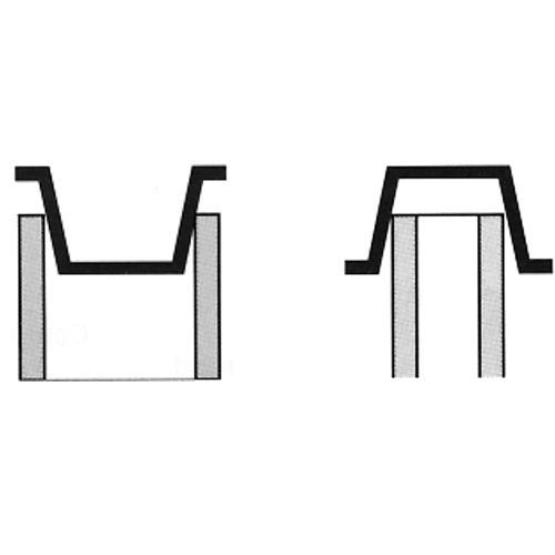 Bouchon en plastique, 1/2" dia. Equipment World