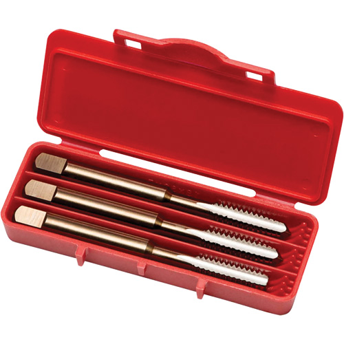 General Purpose Hand Tap Set, High Speed Steel, 1/2"-13 Thread Equipment World