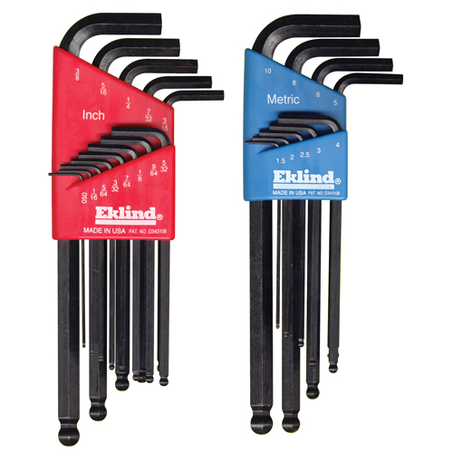 Balldrive Hex Key, Hex End, 5/16" x 6" L, L Shape Equipment World