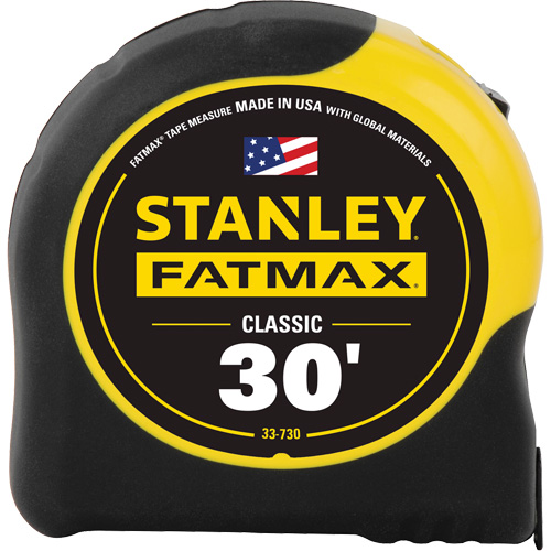 FatMax&reg; Classic Tape Measure, 1-1/4" x 30', Imperial Graduations Equipment World