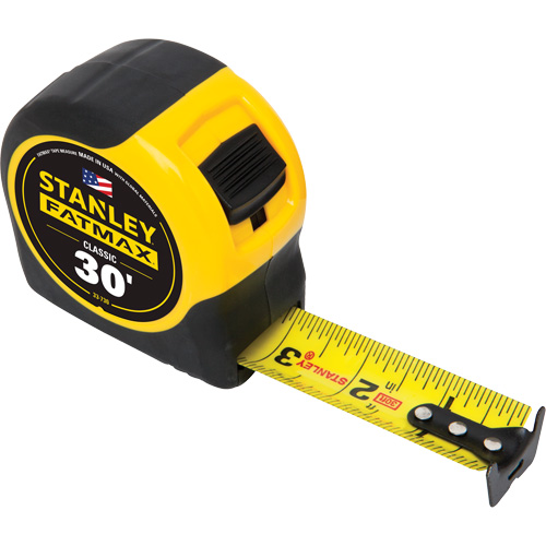 FatMax&reg; Classic Tape Measure, 1-1/4" x 30', Imperial Graduations Equipment World