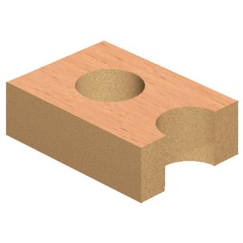 Through-Hole Carbide Tipped Drill, 2/5" Diameter Equipment World